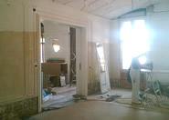 Innenarbeit Wandlasur Innenarbeit denkmalgeschützte Villa